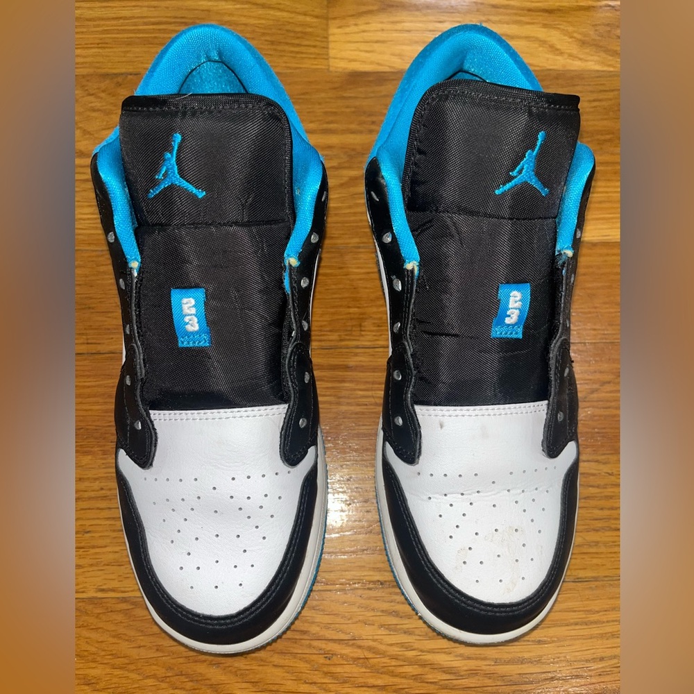 Nike Air Jordan Dunk Low Summit Industrial Blue Sneakers - Picture 3 of 6